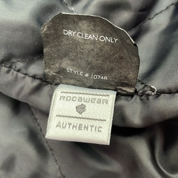 Men’s Rocawear Wool Blend Winter Jacket Zipper Coat Large - Picture 16 of 16